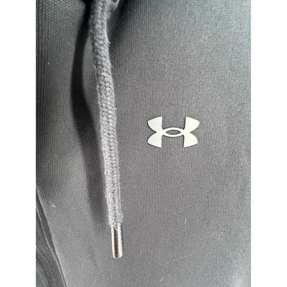 Under Armour Storm Full Zip Hoodie Black 2X 50 52 2X Athletic Training - Picture 3 of 10